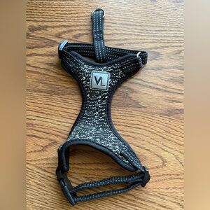 Black and Gray VL Dog Harness